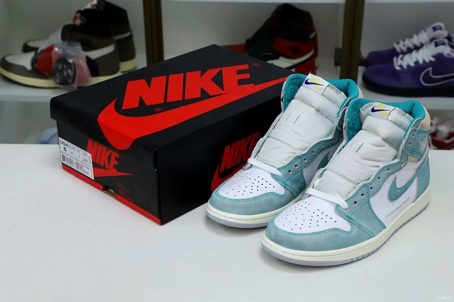 GREEN' 1 'TURBO RETRO HIGH JORDAN AIR OG 1002